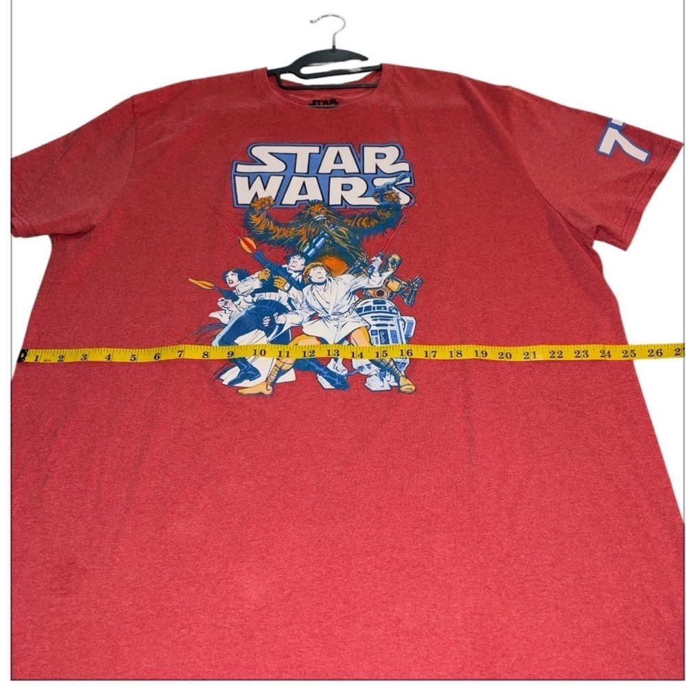 Men’s Star Wars Hero’s Group Shot Vintage Poster Short Sleeve Tee Size 2XL - Picture 5 of 7